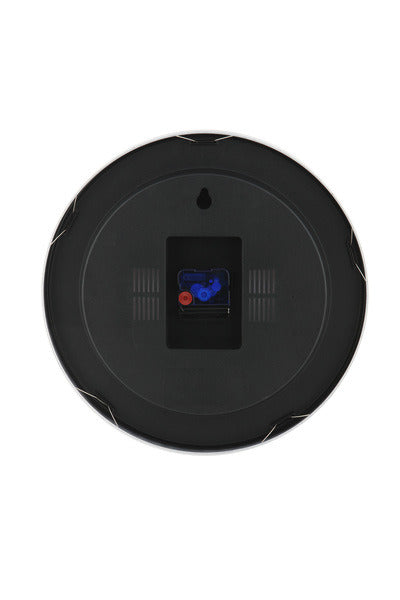 Nextime ne-3998ar wandklok dia. 19 cm, geborsteld aluminium, 'station'