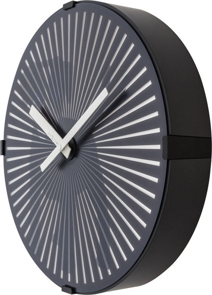 Nextime ne-3225 wandklok dog ø30,5 plastic motion