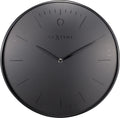 NeXtime ne-3235zw Wanduhr Glamour ø40 Metall Schwarz