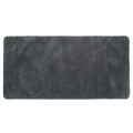 Badematte aus Robbenfell, Angora, 70 x 140 cm, grau