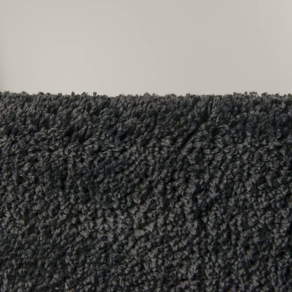 Badematte aus Robbenfell, Angora, 70 x 140 cm, grau