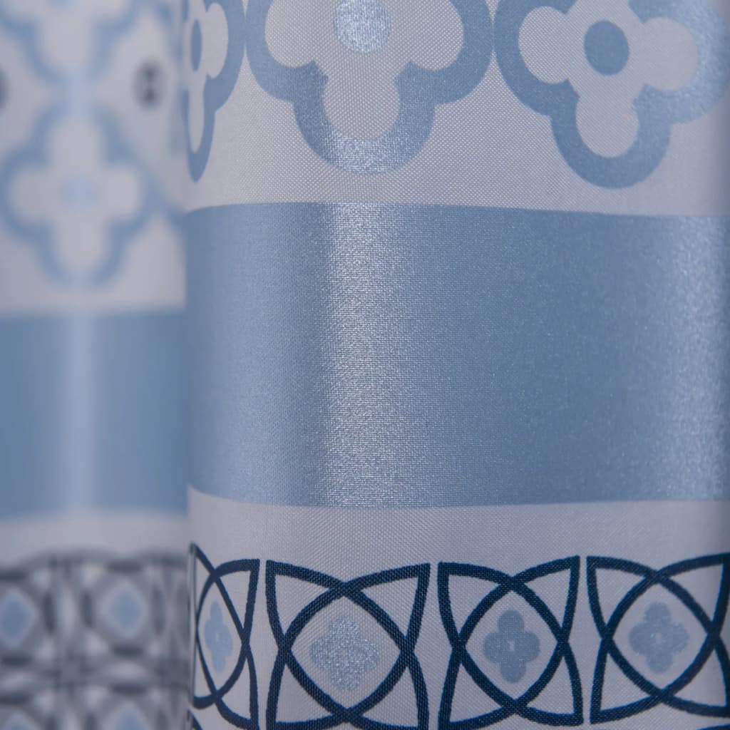 Dichtungsfäle Dichtungsfeuchen - Duschvorhang Marrakesch 180 cm Blau 235281324