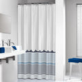 Dichtungsfäle Dichtungsfeuchen - Duschvorhang Marrakesch 180 cm Blau 235281324