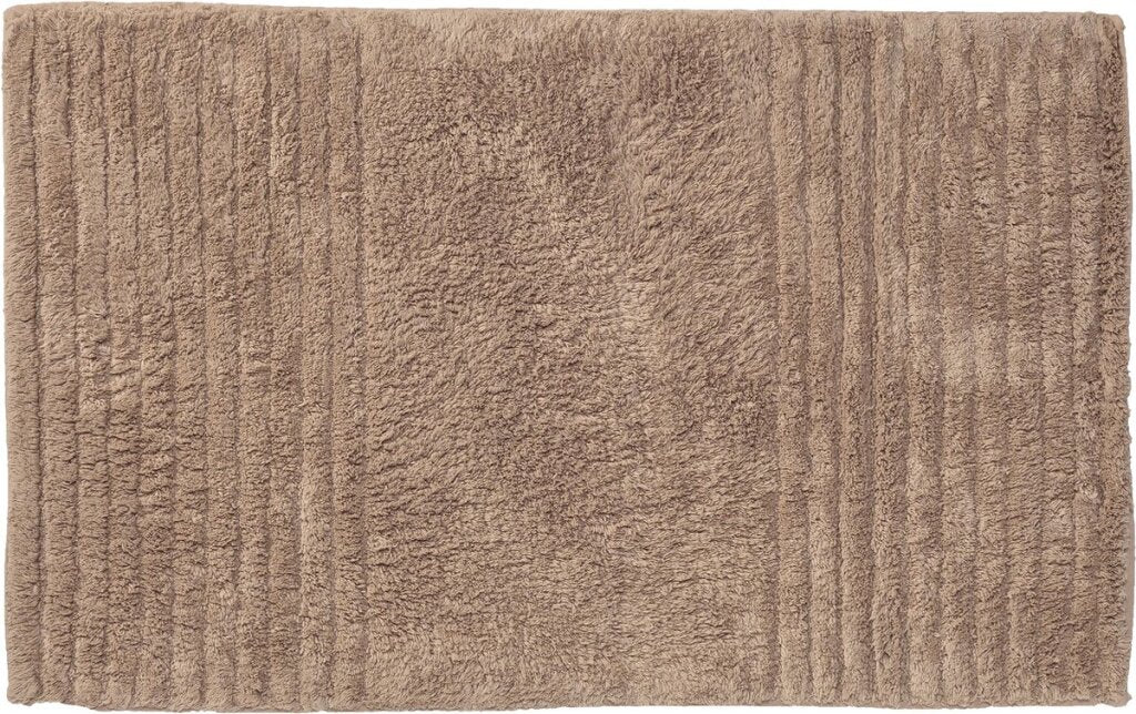 Badematte mit Robbenfellmuster, 50 x 80 cm, Baumwollleinen