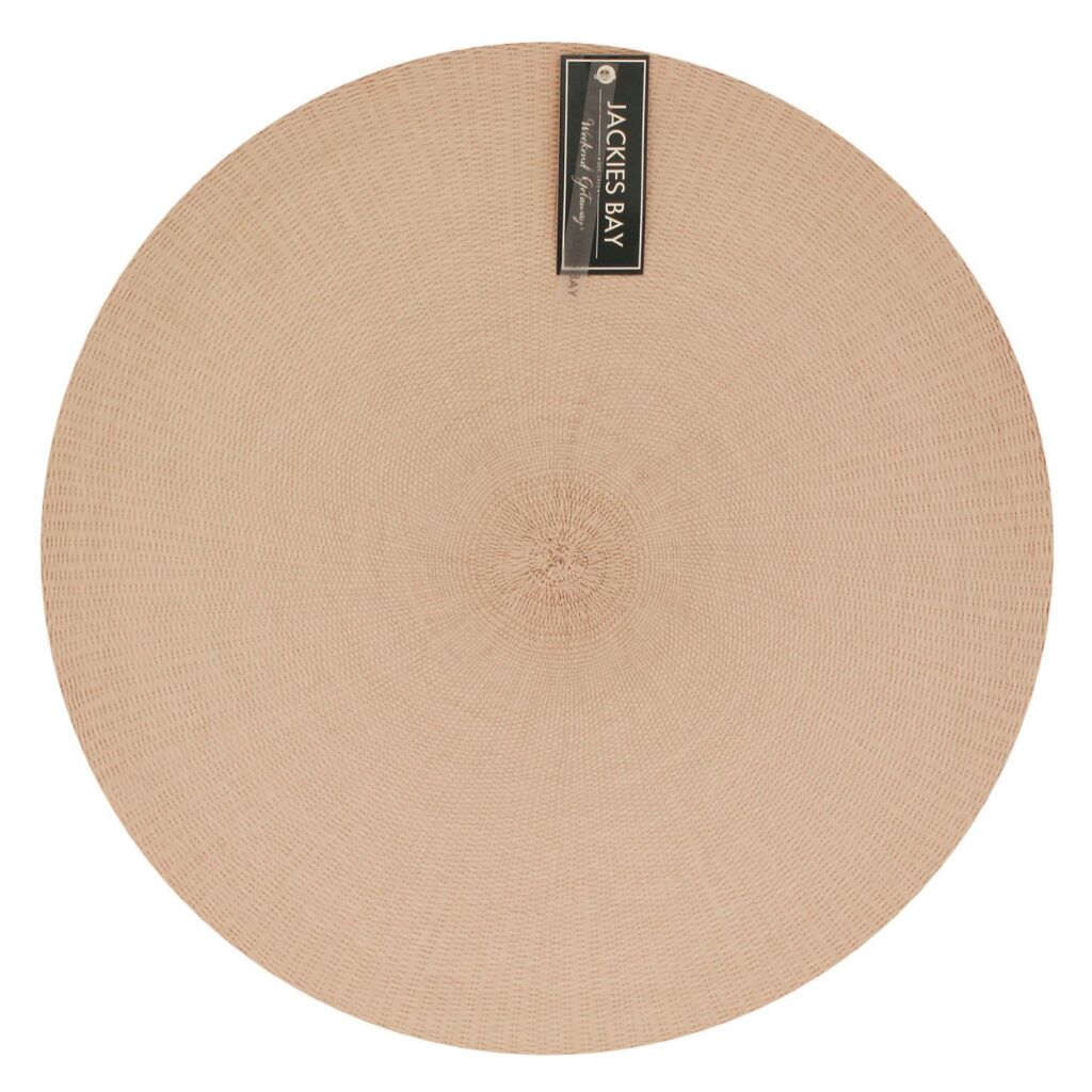 Jackies Bay Platzset, 38 cm rund, rosa