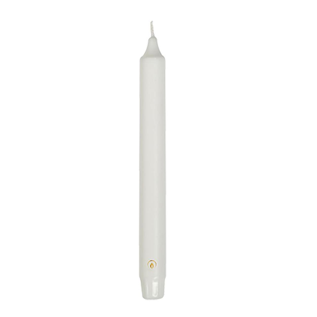 Gouda Crown Kerze weiß 240 24 Schachtel mit 8 Stück