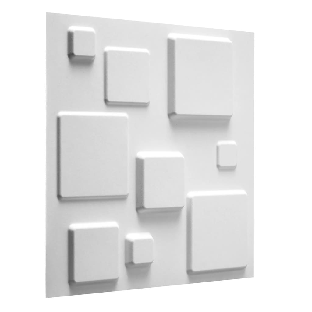 WallArt 12-teiliges Wandpaneel-Set 3D GA-WA09 Quadrate