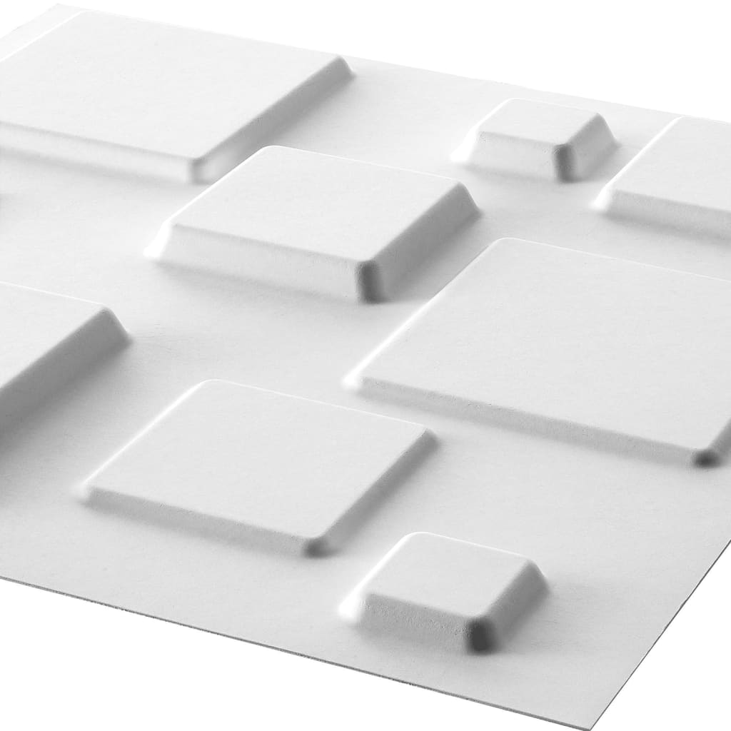 WallArt 12-teiliges Wandpaneel-Set 3D GA-WA09 Quadrate