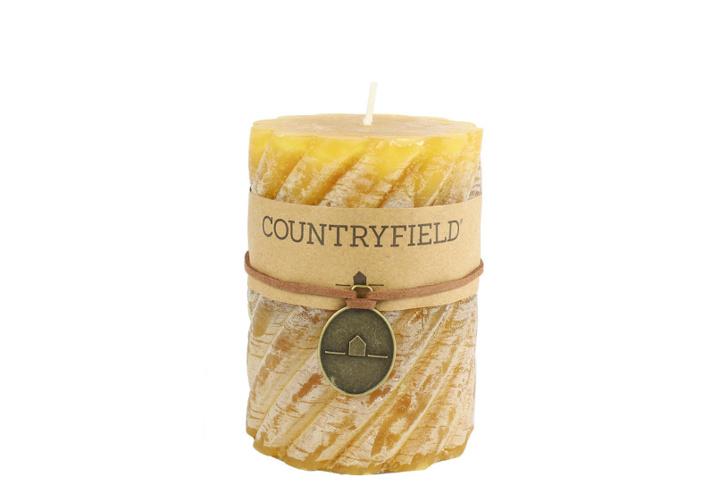 Countryfield stompkaars spiraal l 7,5x15cm - amber