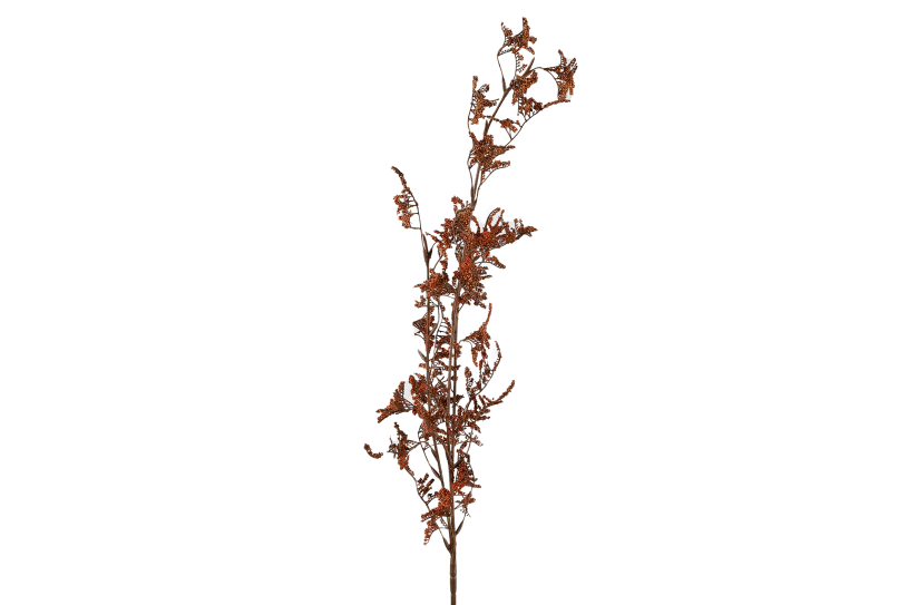 Countryfield kunstbloem limonium s oranje 99cm