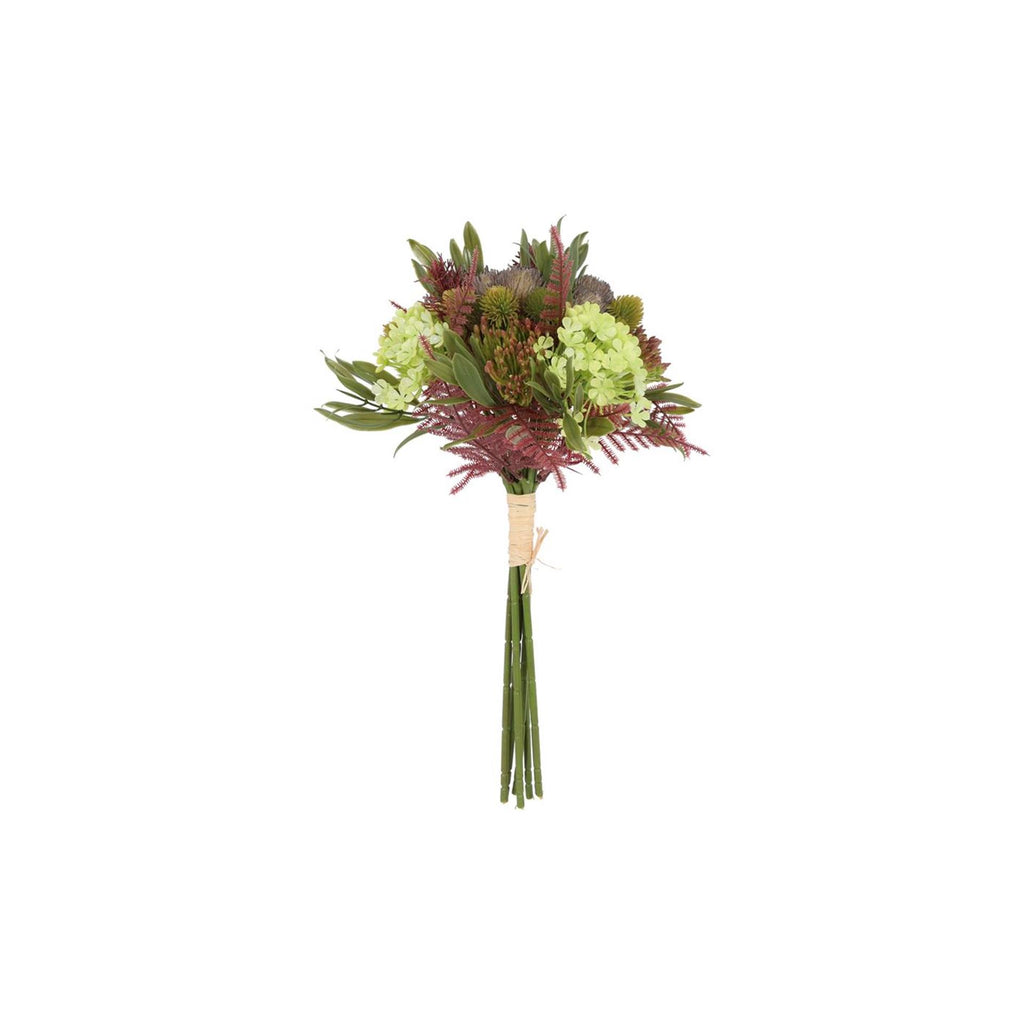 Countryfield kunstboeket viburnum mix l.groen h35cm