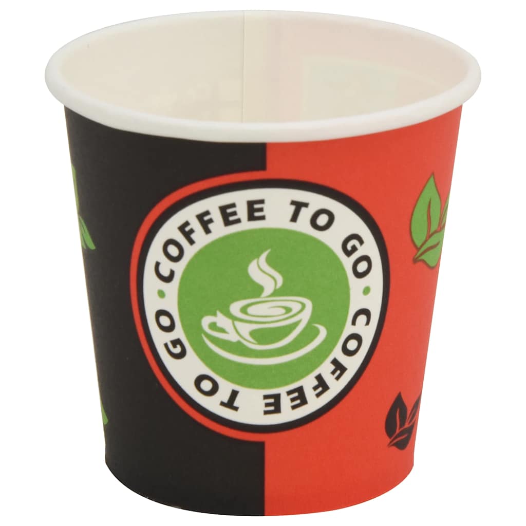 VidaXL Einweg-Kaffeebecher aus Papier, 120 ml (4 oz), 1000 Stück