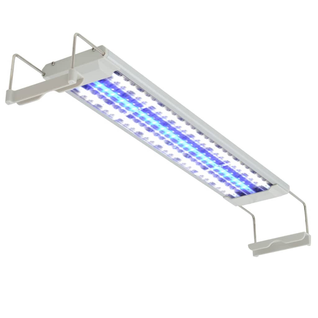 VidaXL Aquariumleuchte LED IP67 50-60 cm Aluminium