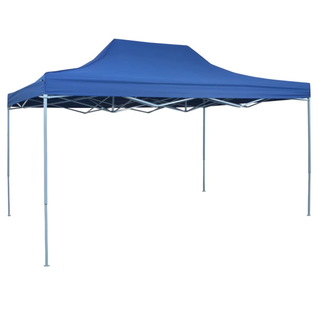 VIDAXL FALTING ZELT Pop-up 3x4,5 m blau