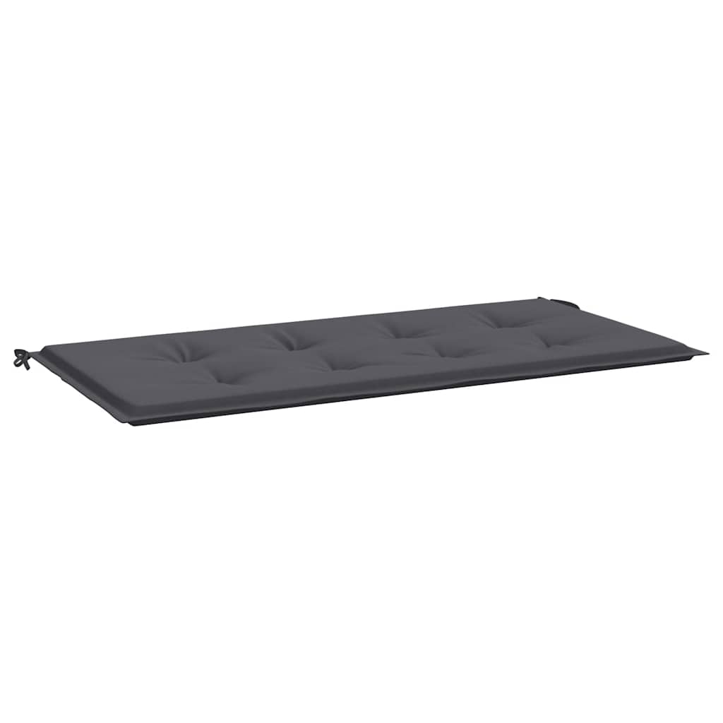 VidaXL Gartenbankkissen 100x50x4 cm Oxford-Gewebe Anthrazit