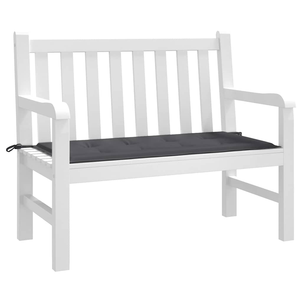 VidaXL Gartenbankkissen 100x50x4 cm Oxford-Gewebe Anthrazit