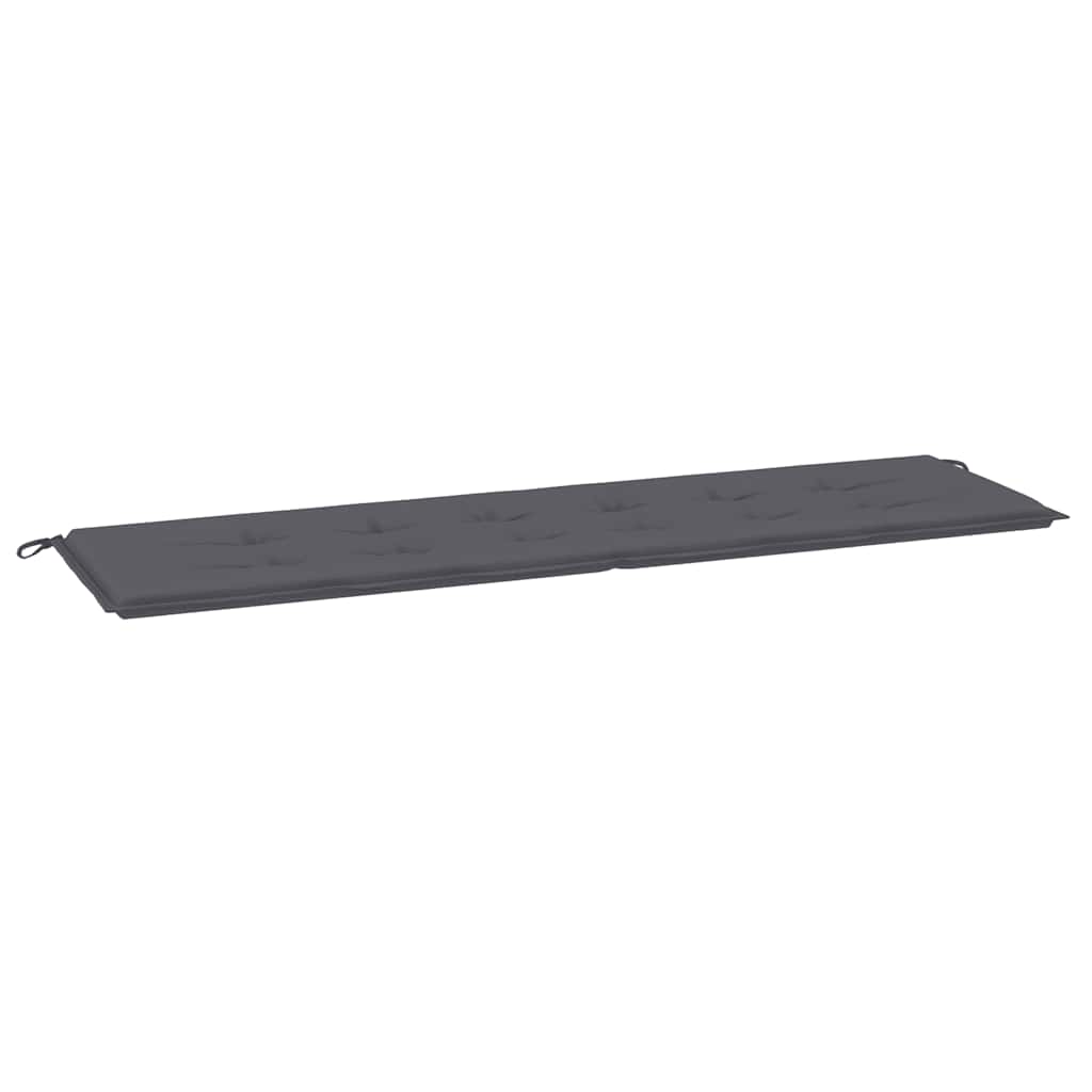 VidaXL Gartenbankkissen 180x50x3 cm Oxford-Gewebe Anthrazit