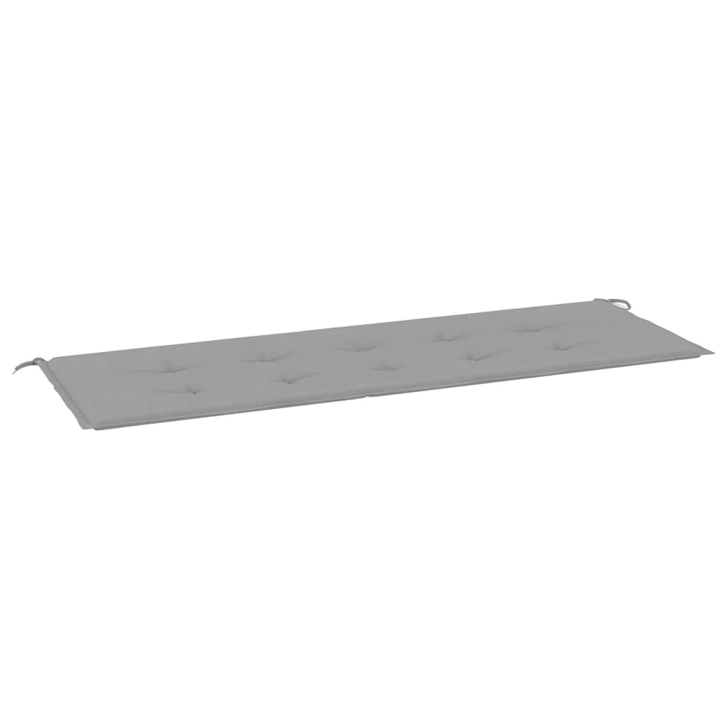 VidaXL Gartenbankkissen 150x50x4 cm Oxford-Gewebe Grau