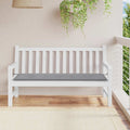 VidaXL Gartenbankkissen 150x50x4 cm Oxford-Gewebe Grau