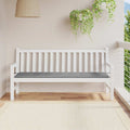 Vidaxl tuinbankkussen 180x50x3 cm oxford stof grijs