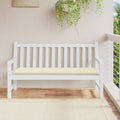 VidaXL Gartenbankkissen 150x50x4 cm Oxford-Gewebe, cremefarben