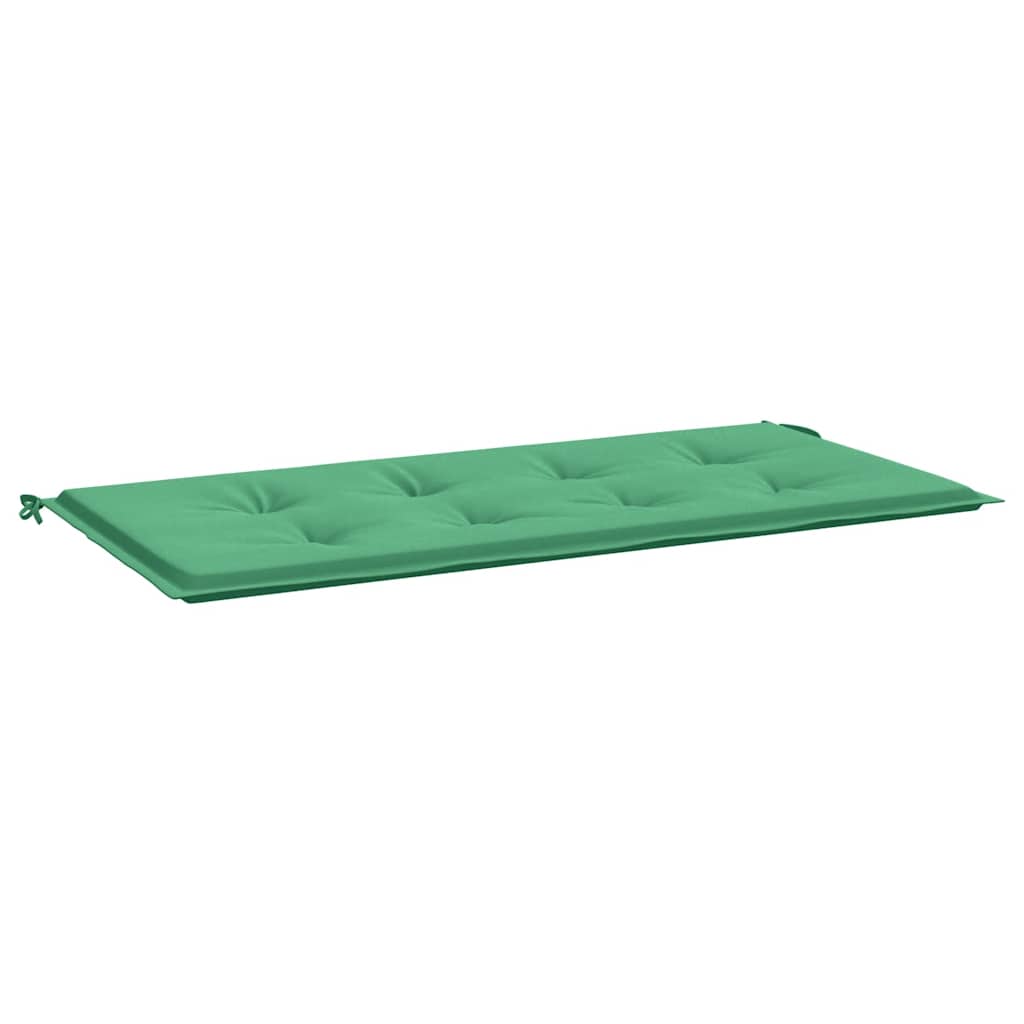 VidaXL Gartenbankkissen 120x50x4 cm Oxford-Gewebe Grün