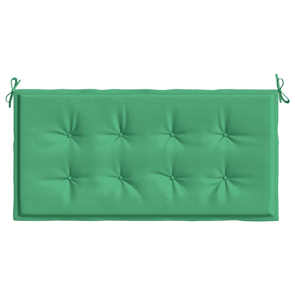 VidaXL Gartenbankkissen 120x50x4 cm Oxford-Gewebe Grün