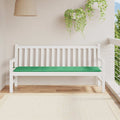 VidaXL Gartenbankkissen 180x50x3 cm Oxford-Gewebe Grün