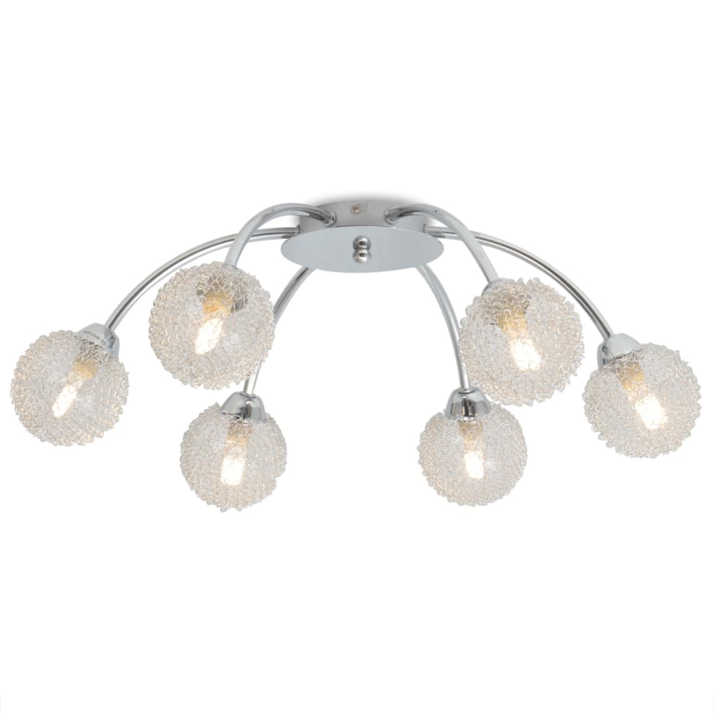 VidaXL Deckenleuchte mit 6 LED-Leuchtmitteln G9 240 W