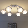 VidaXL Deckenleuchte mit 6 LED-Leuchtmitteln G9 240 W
