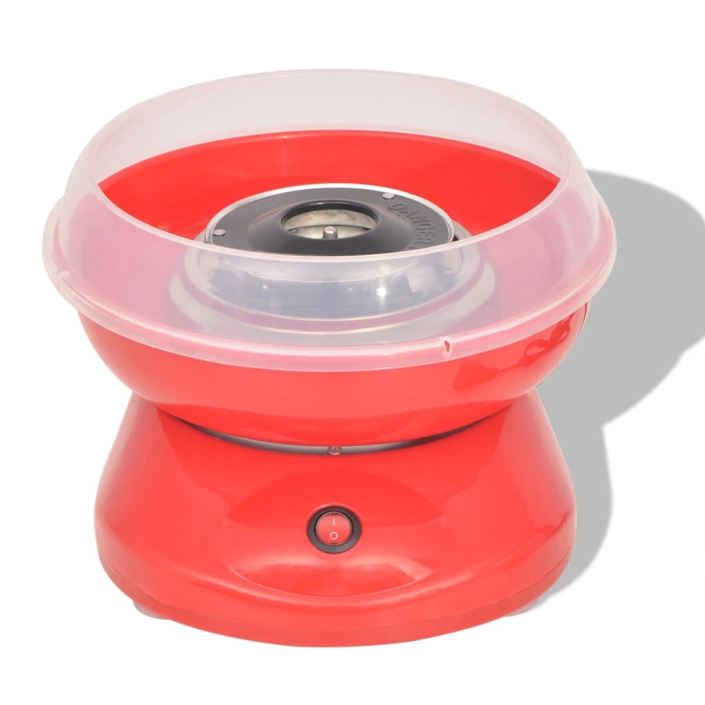 VidaXL Zuckerwattemaschine 480 W Rot