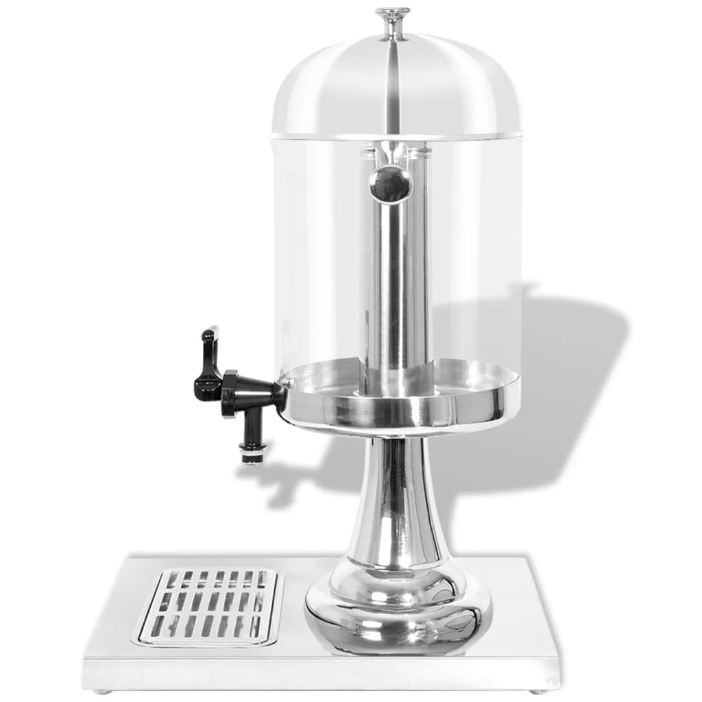 VidaXL Saftspender Edelstahl 8 Liter