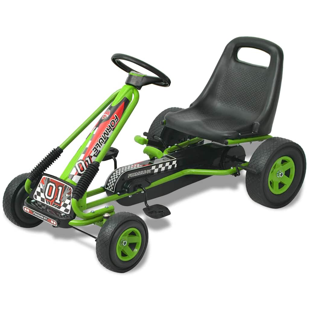 Vidaxl Go-Kart mit Pedalen und verstellbaren Sitzen
