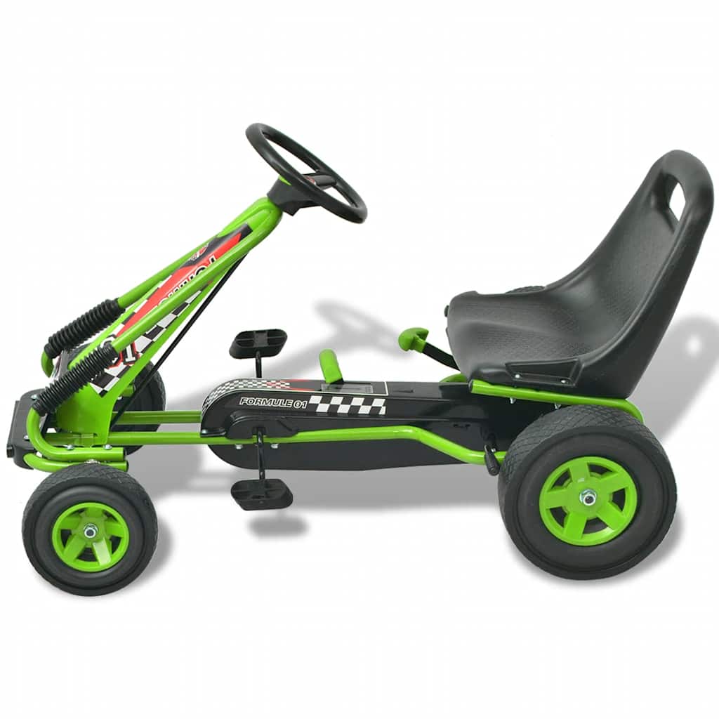 Vidaxl Go-Kart mit Pedalen und verstellbaren Sitzen