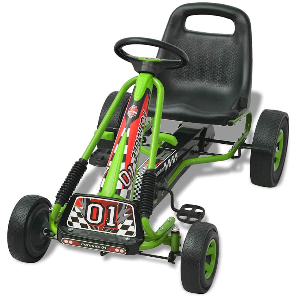 Vidaxl Go-Kart mit Pedalen und verstellbaren Sitzen