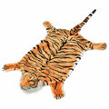 VidaXL Tigerfellteppich, 144 cm, Braun