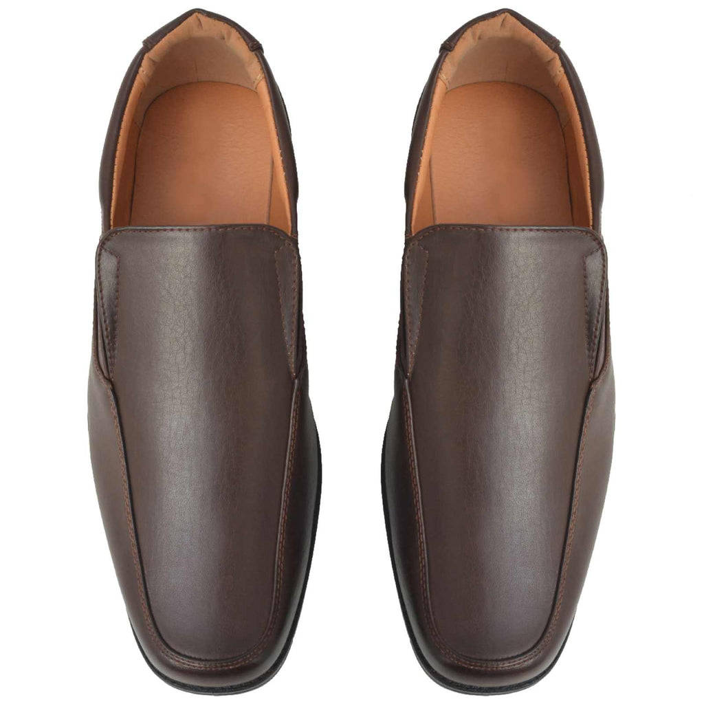 Vidaxl schoenen bruin 41 kunstleer