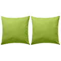 VidaXL Outdoor -Kissen 45x45 cm Apfelgrün 2 Stück