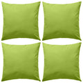 VidaXL Outdoor -Kissen 45x45 cm Apfelgrün 4 Stück