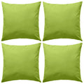 Vidaxl buitenkussens 45x45 cm appeltjesgroen 4 st