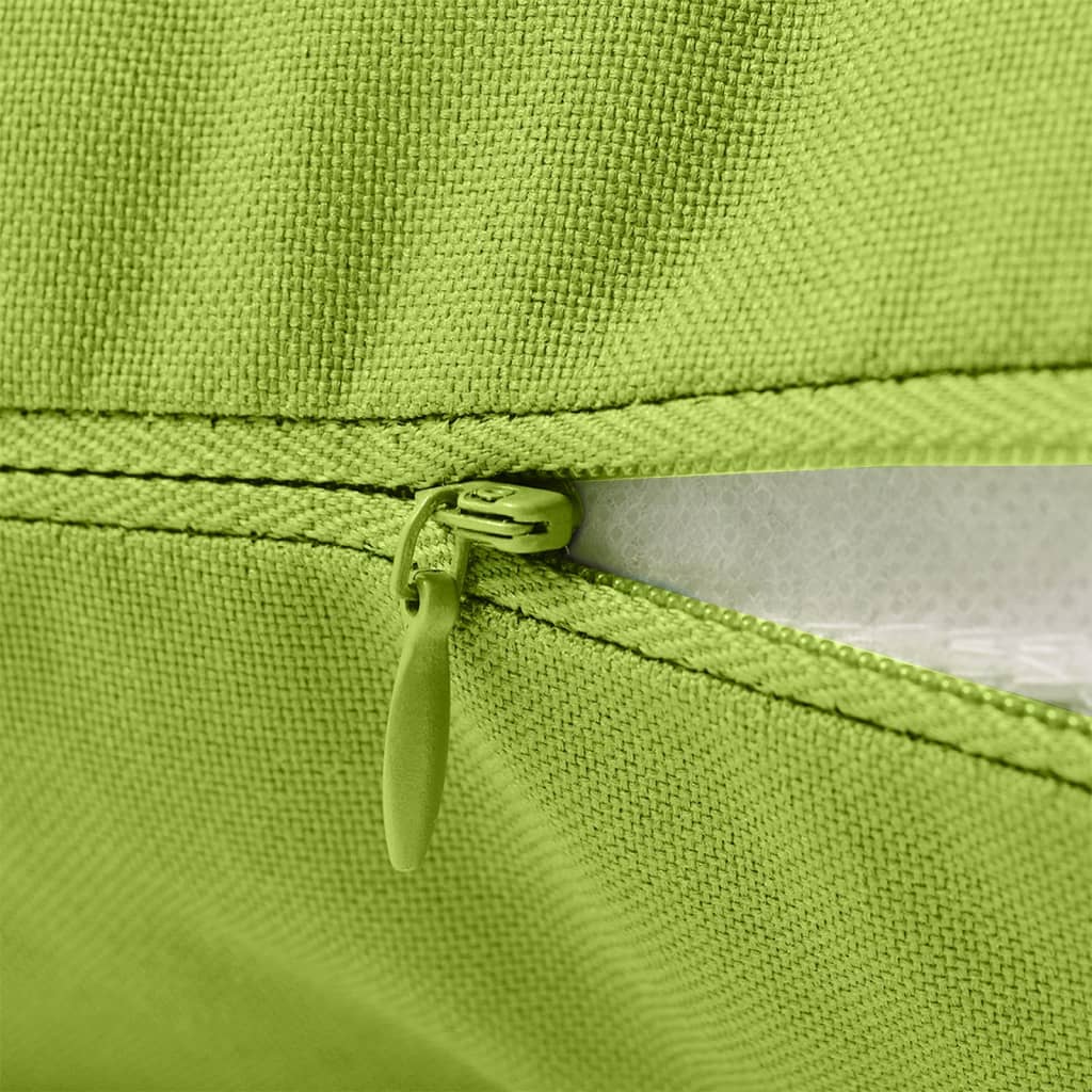 VidaXL Outdoor -Kissen 45x45 cm Apfelgrün 4 Stück