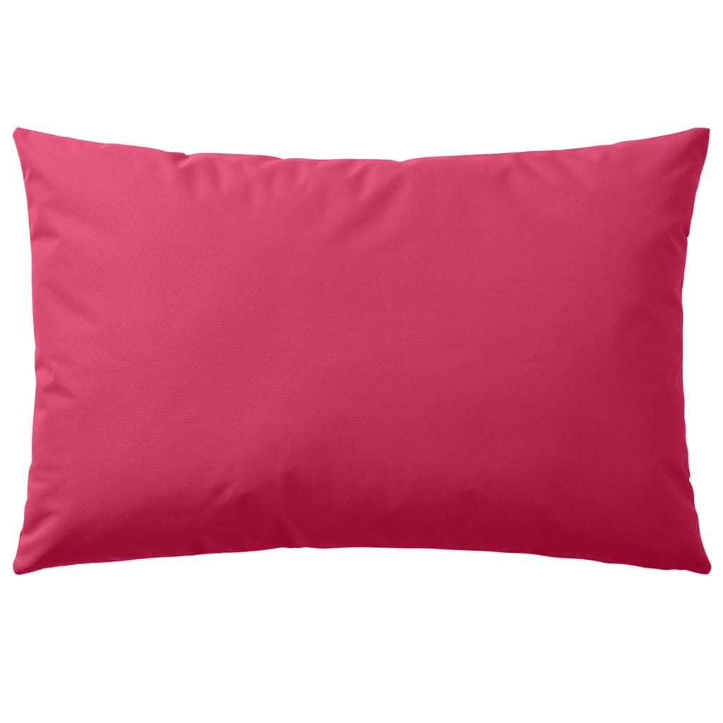 VidaXL Outdoor-Kissen 60x40 cm Rosa 2 Stück