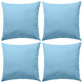 Vidaxl buitenkussens 45x45 cm lichtblauw 4 st