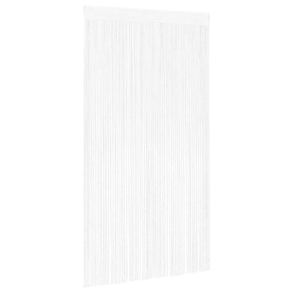 Vidaxxl -Drahtvorhänge 2 ST 140x250 cm Weiß
