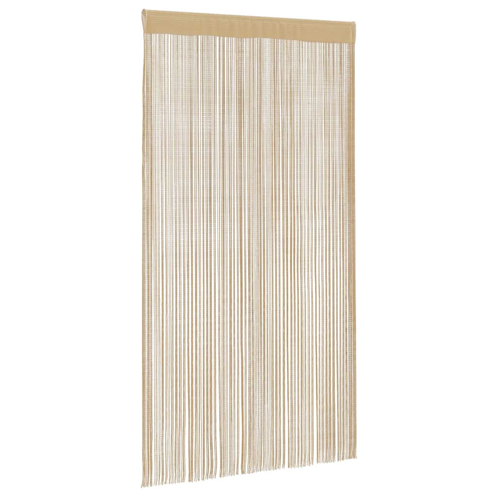 VidaXL Fadenvorhänge 140x250 cm Beige 2 Stück