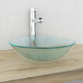 VIDAXL -WHOBAIN Härtetes Glas 42 cm Mattes Glas