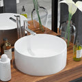 VIDAXL WASHBAIN COW WHITE 40x15 cm Keramik