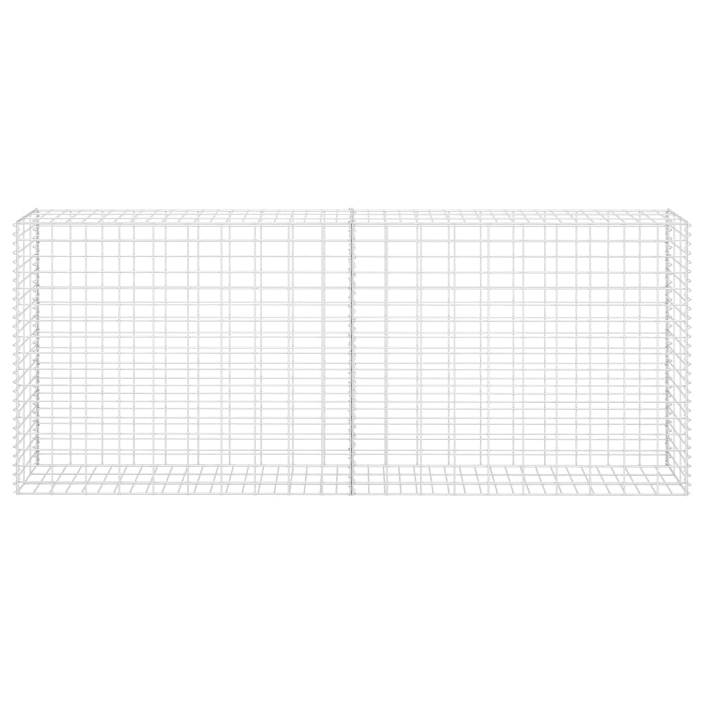 Vidaxx Gabione 85x30x200 cm verzinkter Stahl