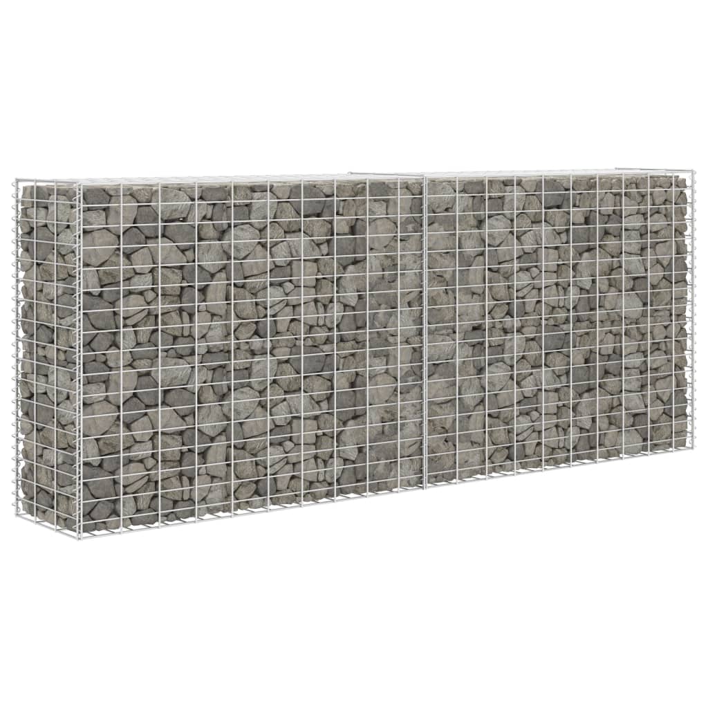 Vidaxx Gabione 85x30x200 cm verzinkter Stahl