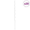 VIDAXL NALL STICK Spiral 170 cm verzinkter Stahl 20 Stück